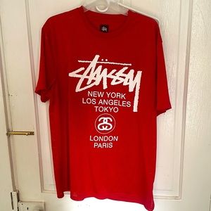 Stussy mesh jersey shirt